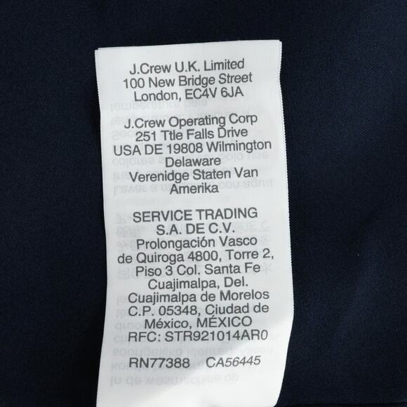 Madewell Dress Plus Size 18 Navy Blue Floral Chiffon Lined Ruffle Strap Sundress - Picture 13 of 14